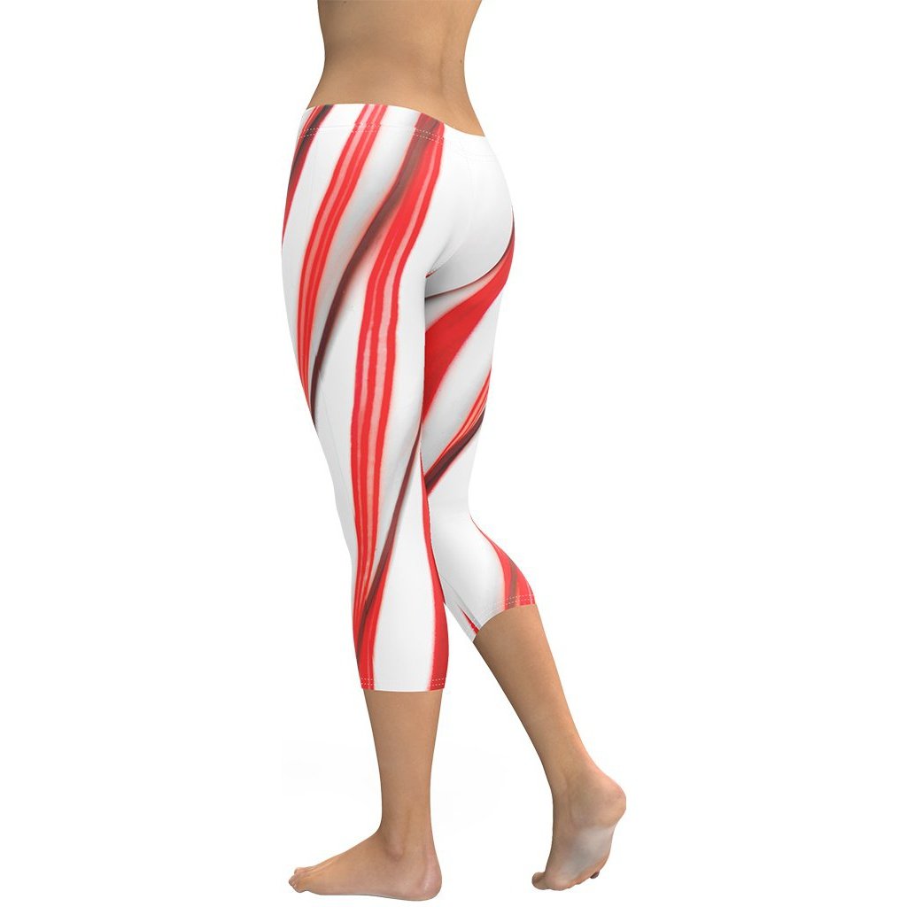 3D Candy Cane Capris