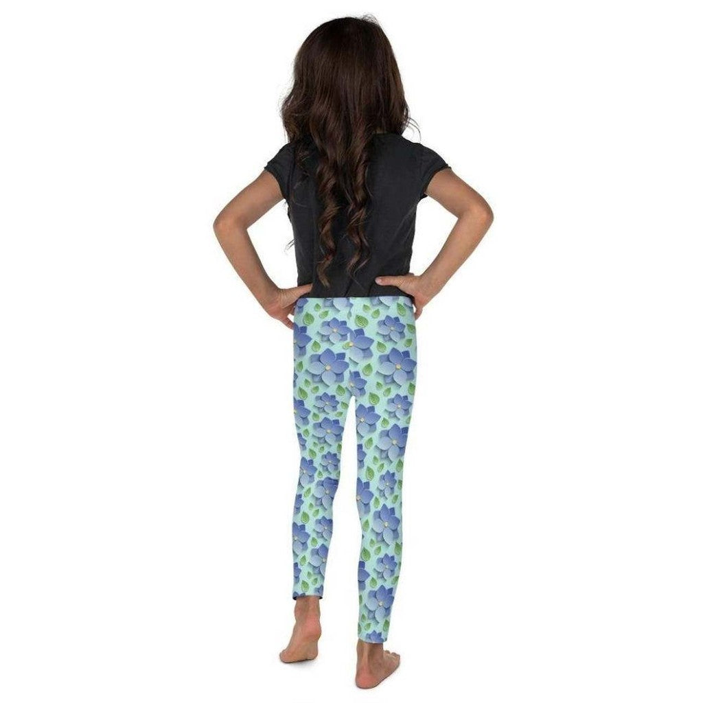 3D Floral Kid's Leggings