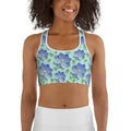 3D Floral Sports Bra