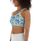 3D Floral Sports Bra
