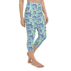3D Floral Yoga Capris