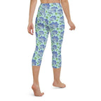 3D Floral Yoga Capris