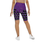 3D Industrial Print Biker Shorts