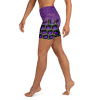 3D Industrial Print Yoga Shorts