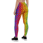 3D Rainbow Pattern Leggings
