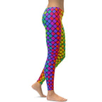 3D Rainbow Pattern Leggings