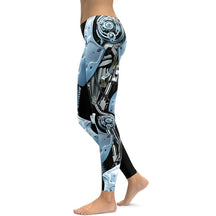 Four-Way Stretchable 3D Robotic Print Leggings | FIERCEPULSE