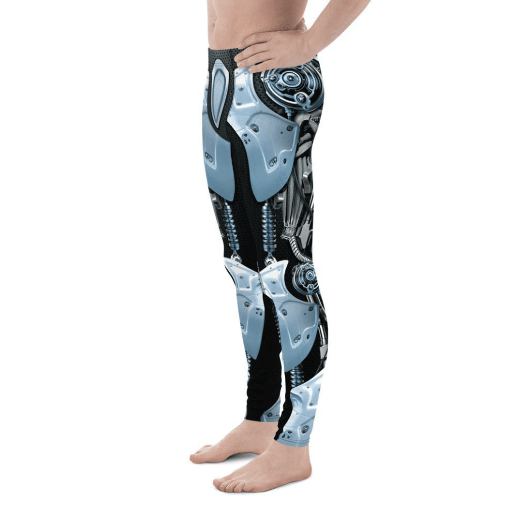3D Robotic Leggings Men's Leggings