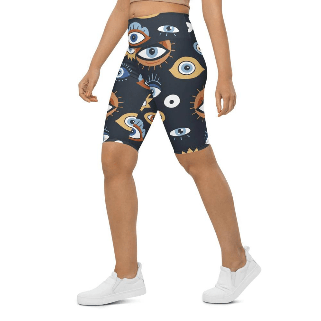 All Eyes On Me Biker Shorts