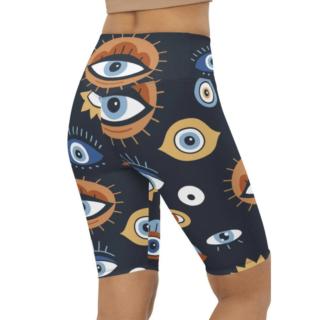 All Eyes On Me Biker Shorts