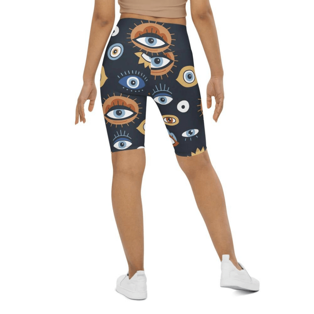 All Eyes On Me Biker Shorts