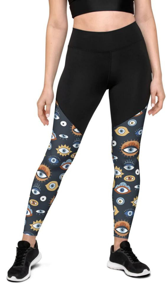 All Eyes On Me Compression Leggings