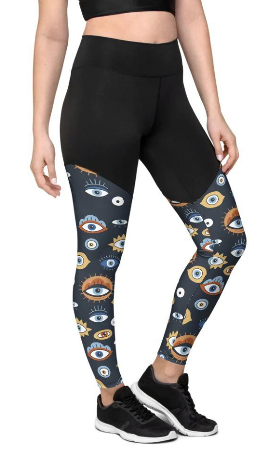 All Eyes On Me Compression Leggings