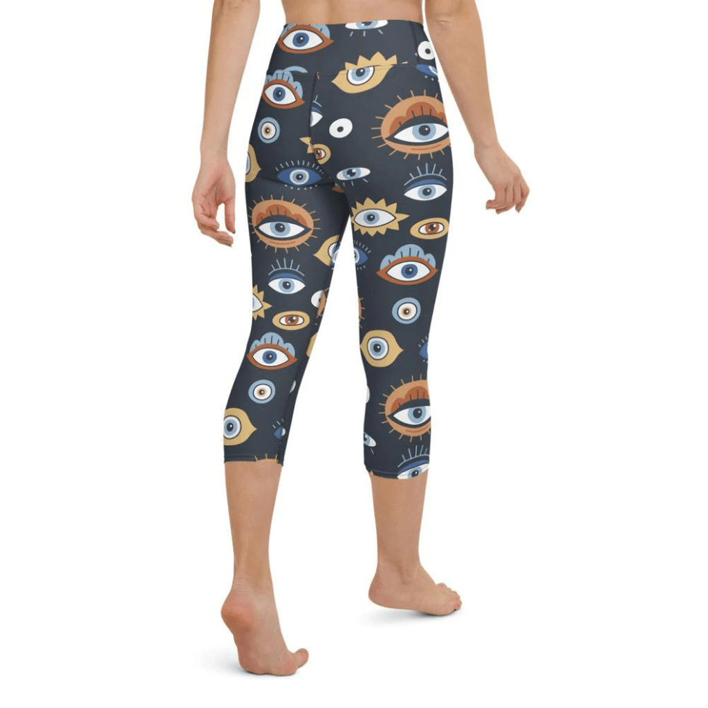 All Eyes On Me Yoga Capris