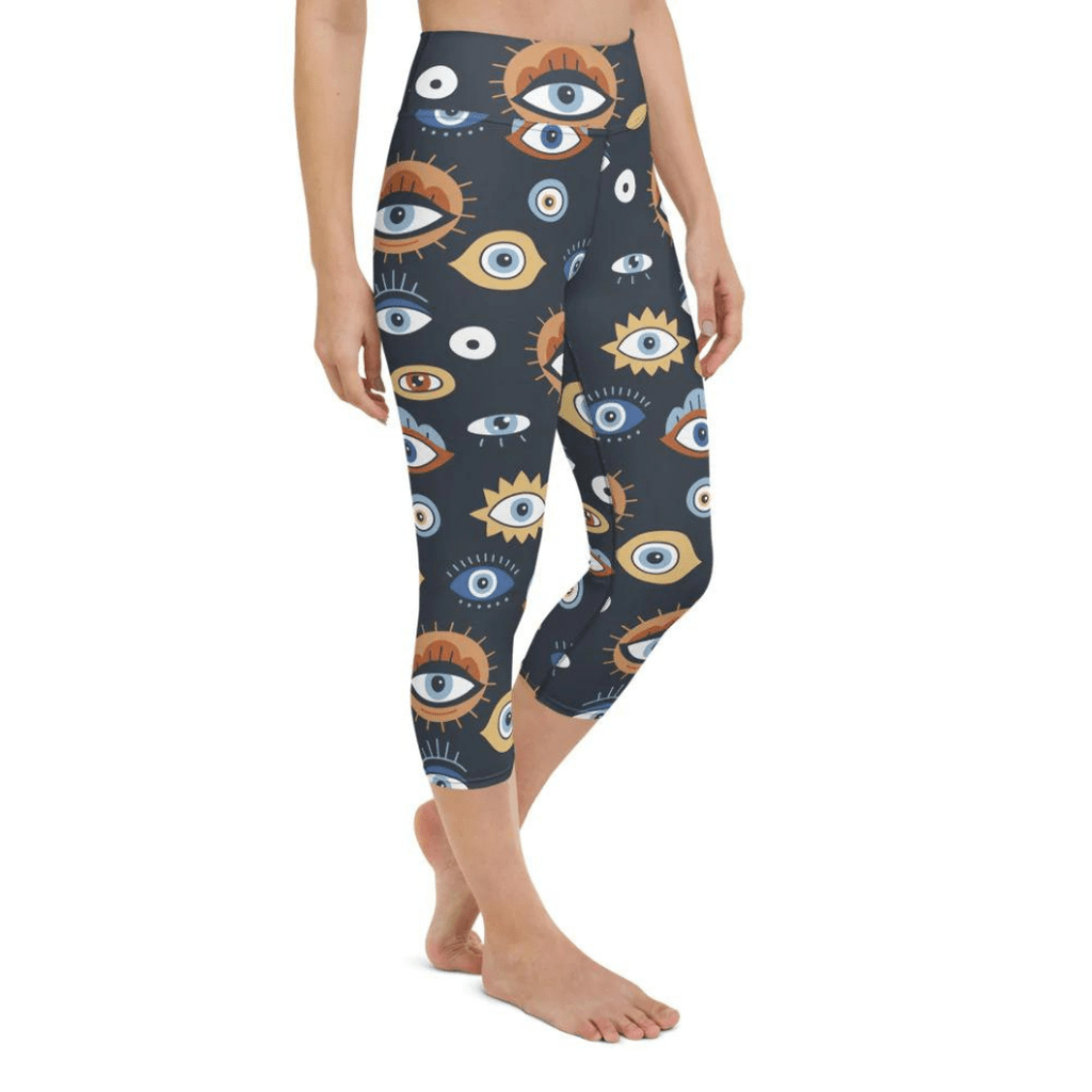 All Eyes On Me Yoga Capris
