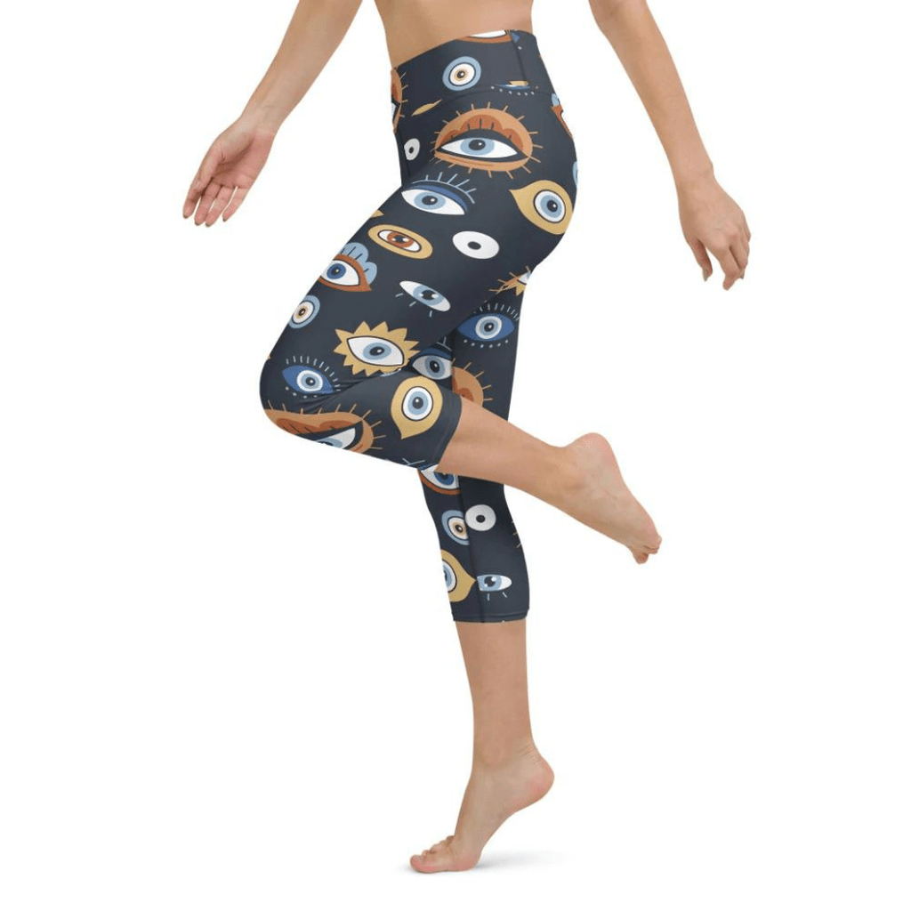 All Eyes On Me Yoga Capris