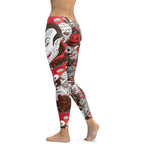 All the Horrors of Halloween Leggings - FiercePulse - Premium Workout Leggings - Yoga Pants