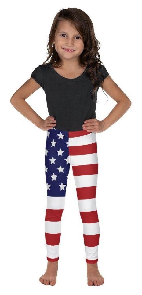American Flag Kid's Leggings