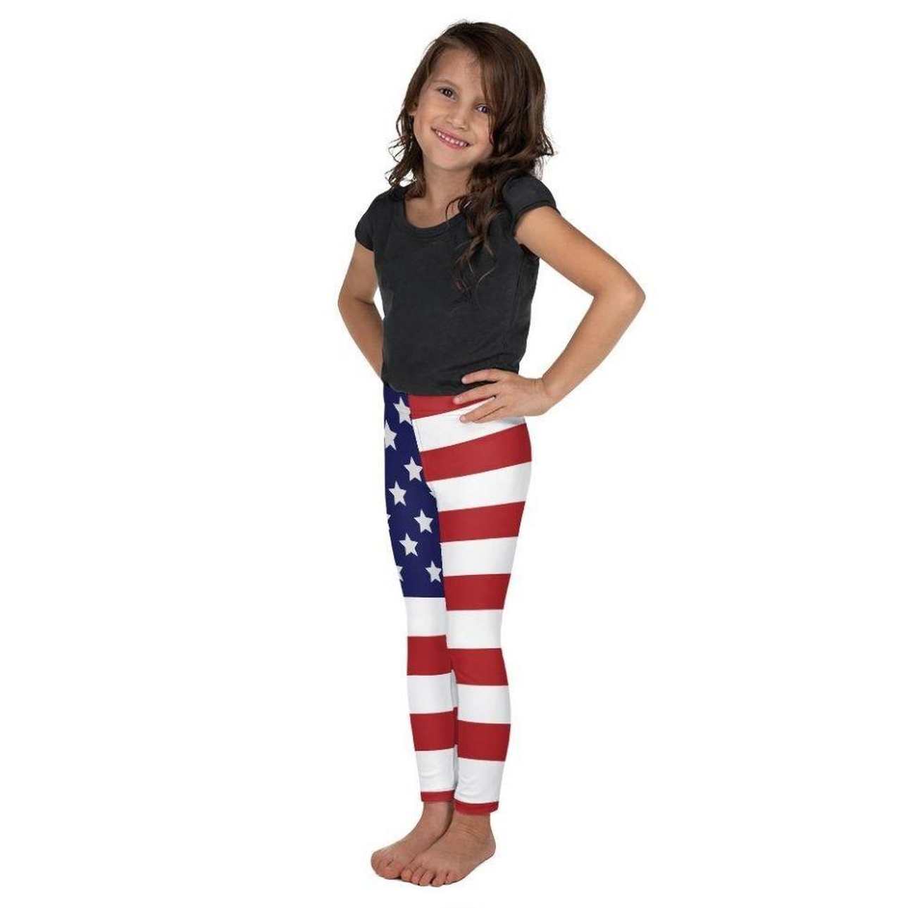 American Flag Kid's Leggings