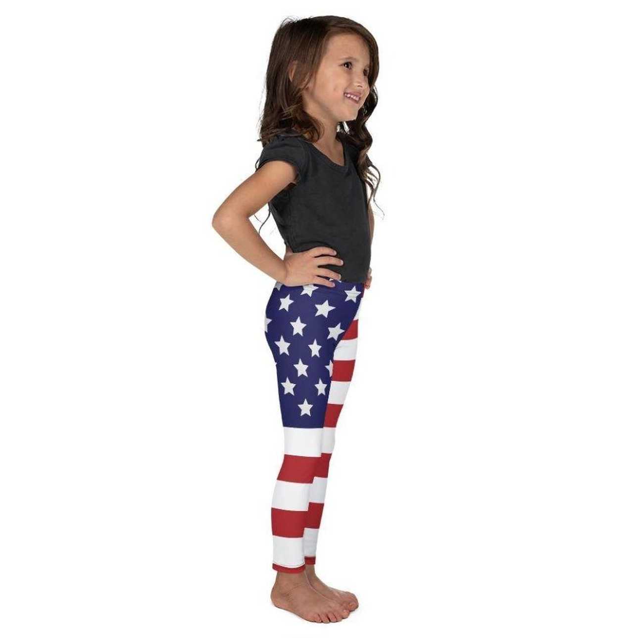 American Flag Kid's Leggings