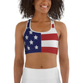 American Flag Sports Bra