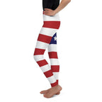 American Flag Youth Leggings
