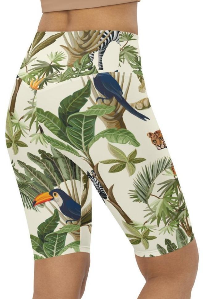 Animal Kingdom Biker Shorts