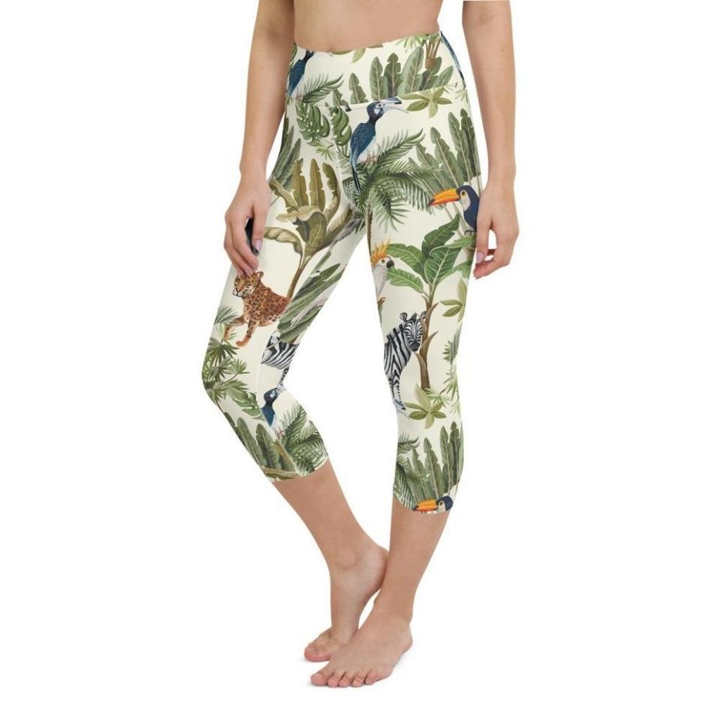 Animal Kingdom Yoga Capris