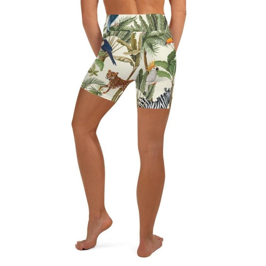 Animal Kingdom Yoga Shorts