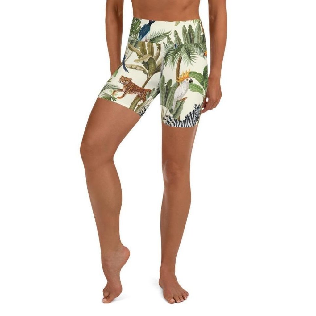 Animal Kingdom Yoga Shorts