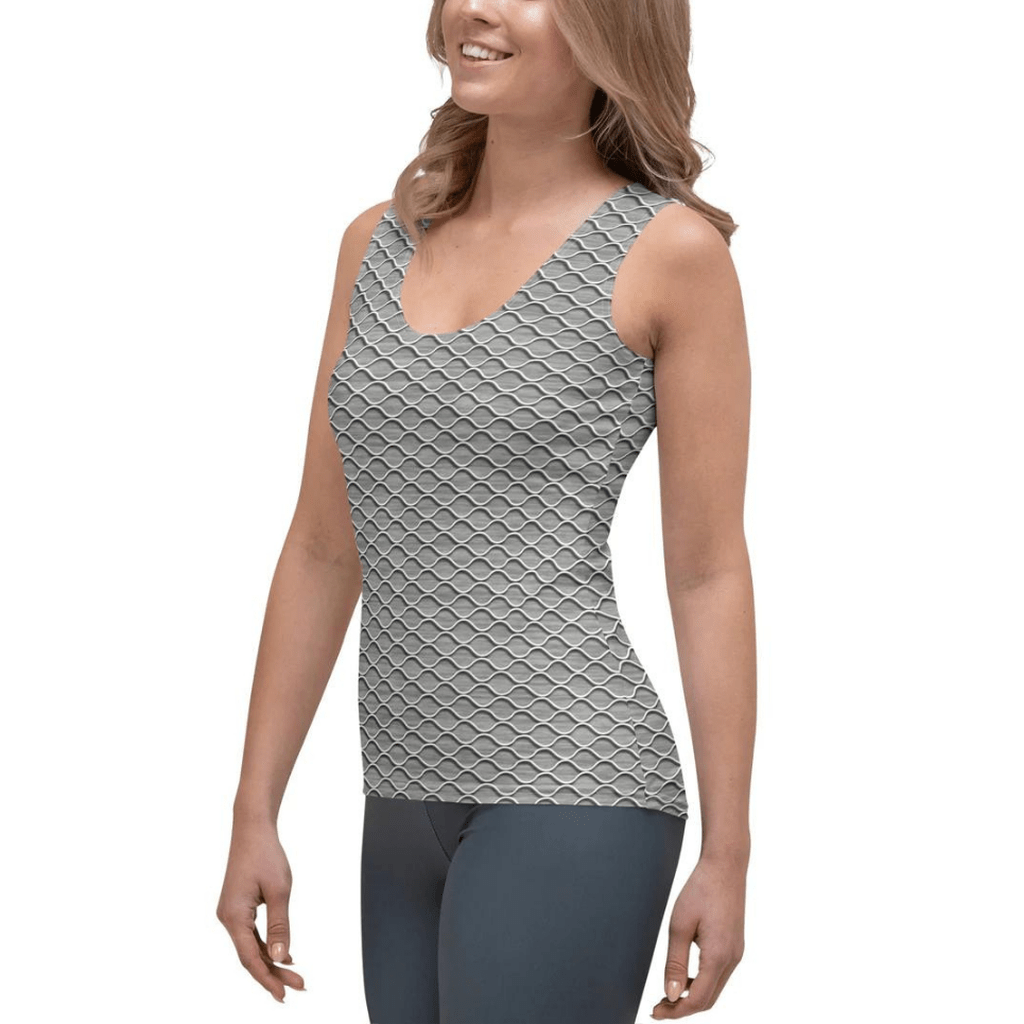 Anti Cellulite Pattern Tank Top