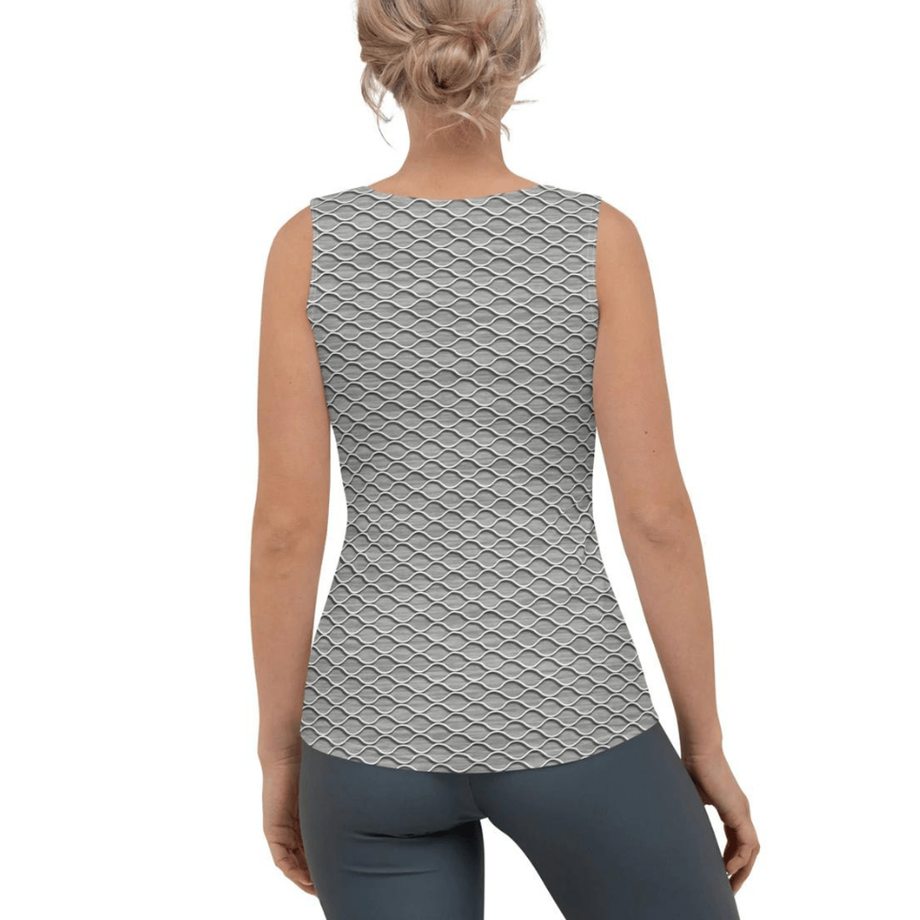 Anti Cellulite Pattern Tank Top