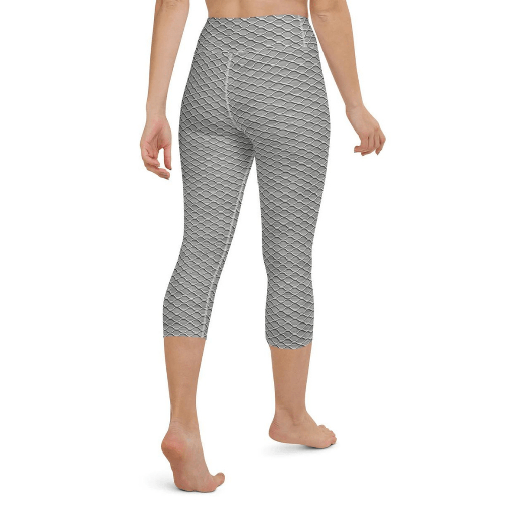Anti Cellulite Pattern Yoga Capris