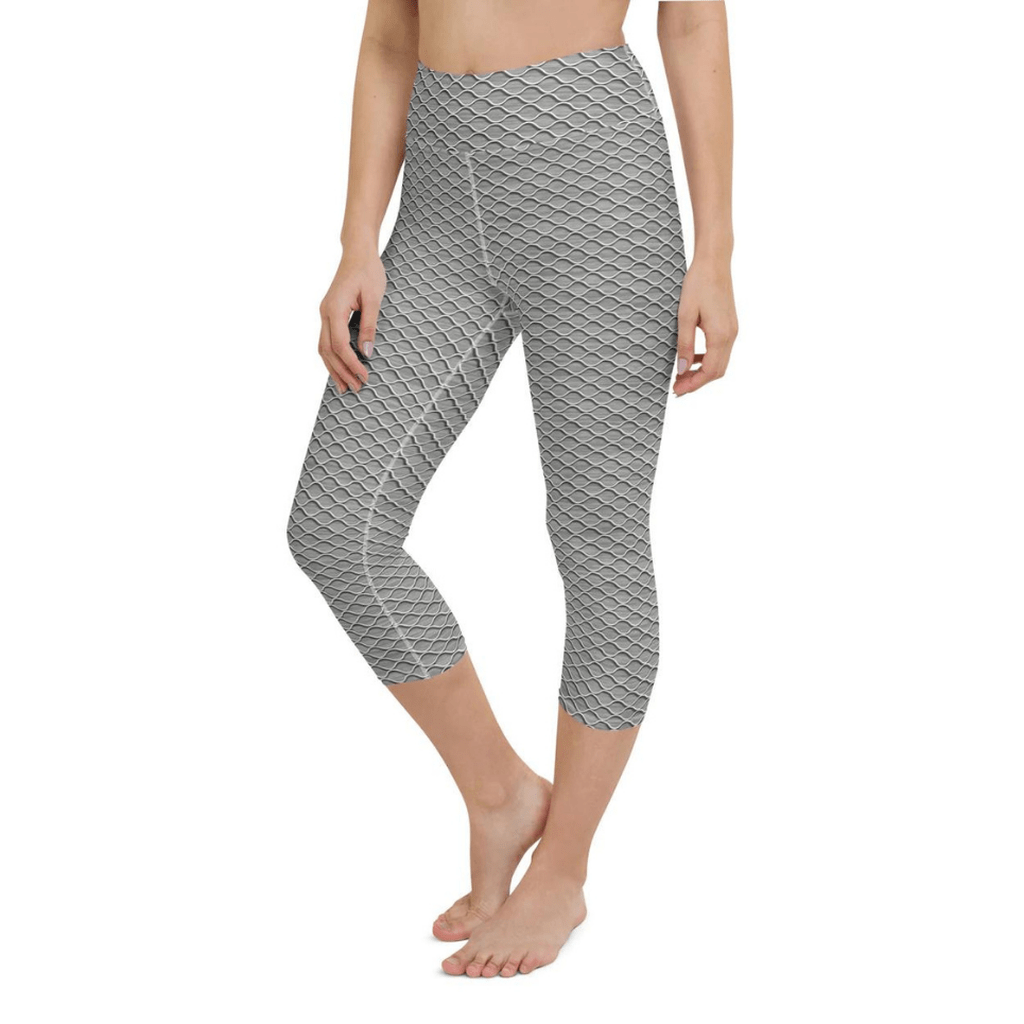 Anti Cellulite Pattern Yoga Capris