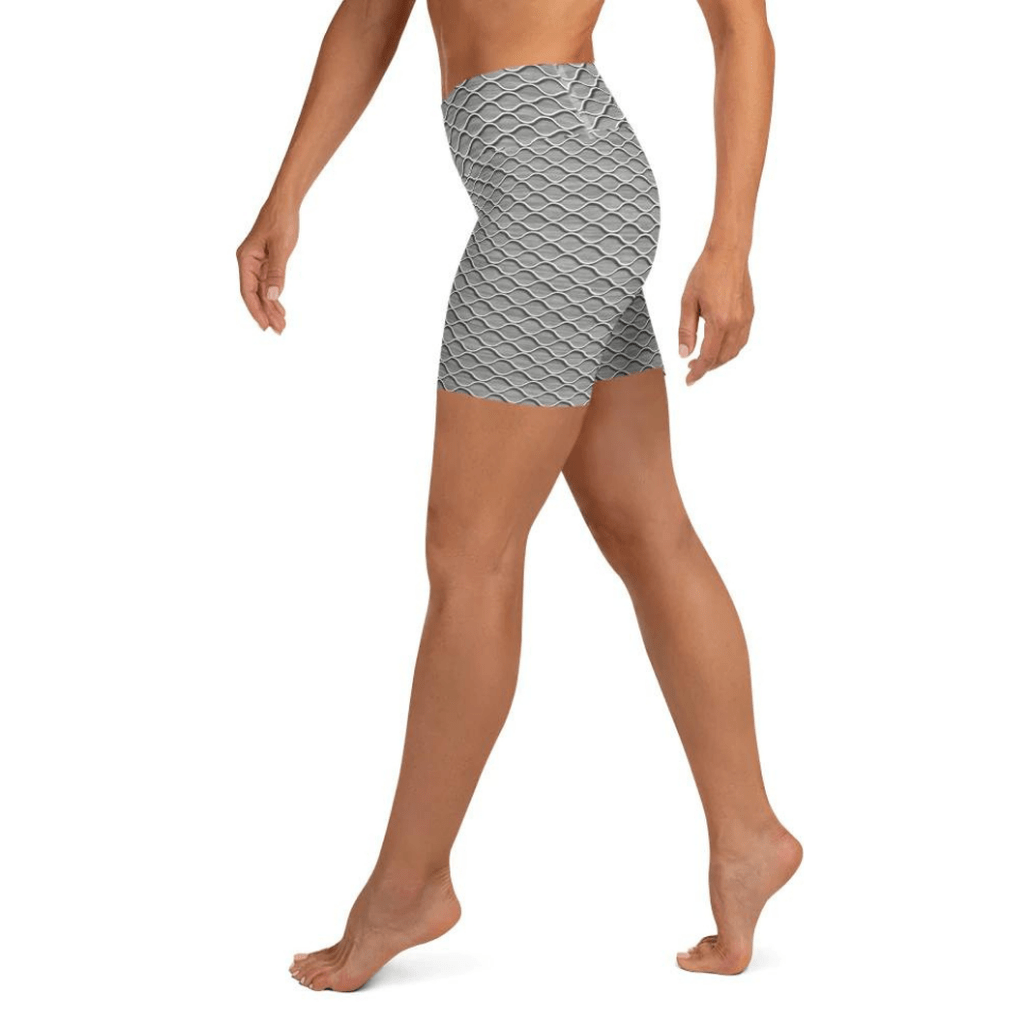 Anti Cellulite Pattern Yoga Shorts