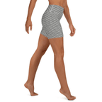 Anti Cellulite Pattern Yoga Shorts