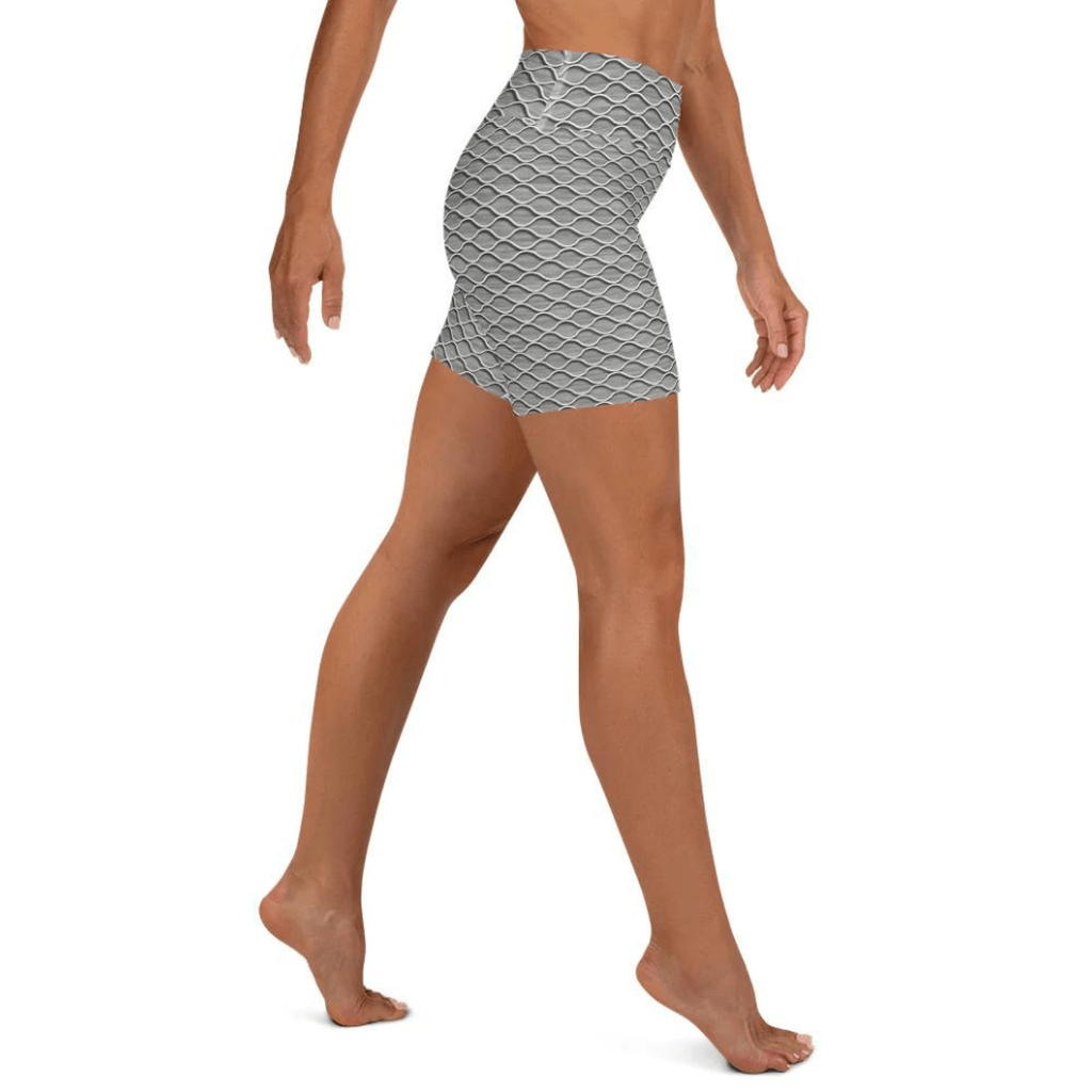 Anti Cellulite Pattern Yoga Shorts