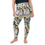Aqua Marble Plus Size Leggings