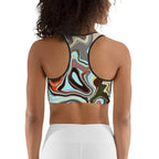 Aqua Marble Sports Bra