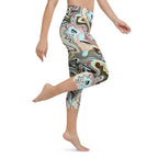 Aqua Marble Yoga Capris