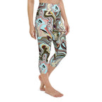 Aqua Marble Yoga Capris