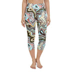 Aqua Marble Yoga Capris