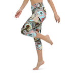 Aqua Marble Yoga Capris