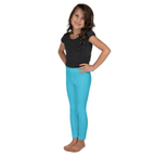 Aqua Turquoise Kid's Leggings