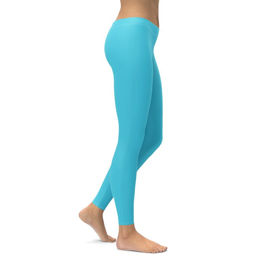 Aqua Turquoise Leggings