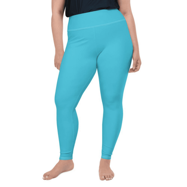 Women's Buttery Soft Activewear Leggings with Pockets Plus Size - Teal, XL  - Walmart.com