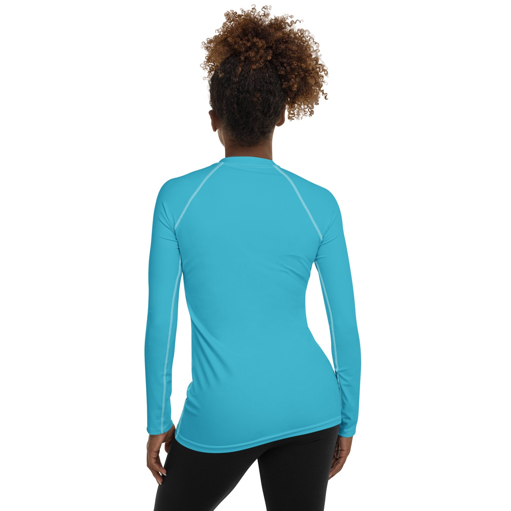 Requin Rash Guard Aqua Turquoise Rash Guard | FIERCEPULSE