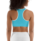 Aqua Turquoise Sports Bra