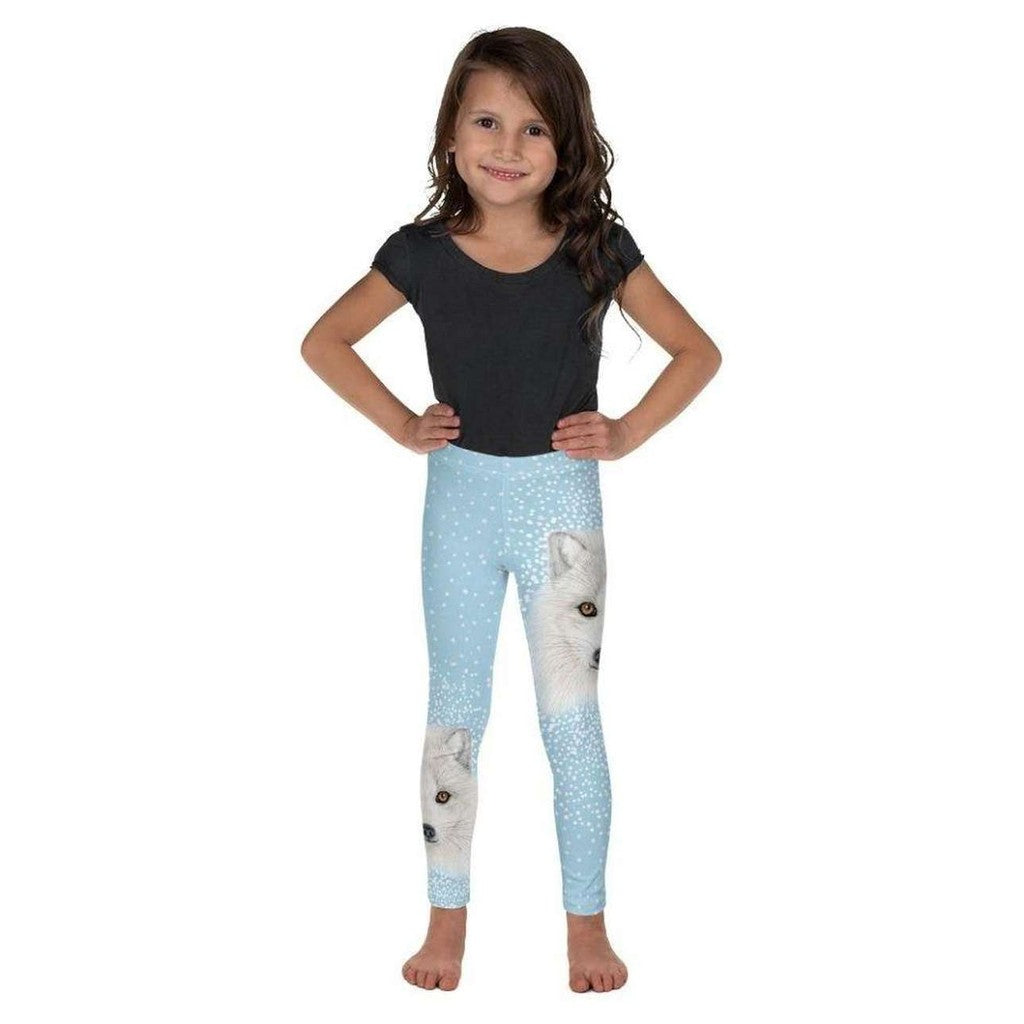 Arctic Fox Dog Kid's Leggings