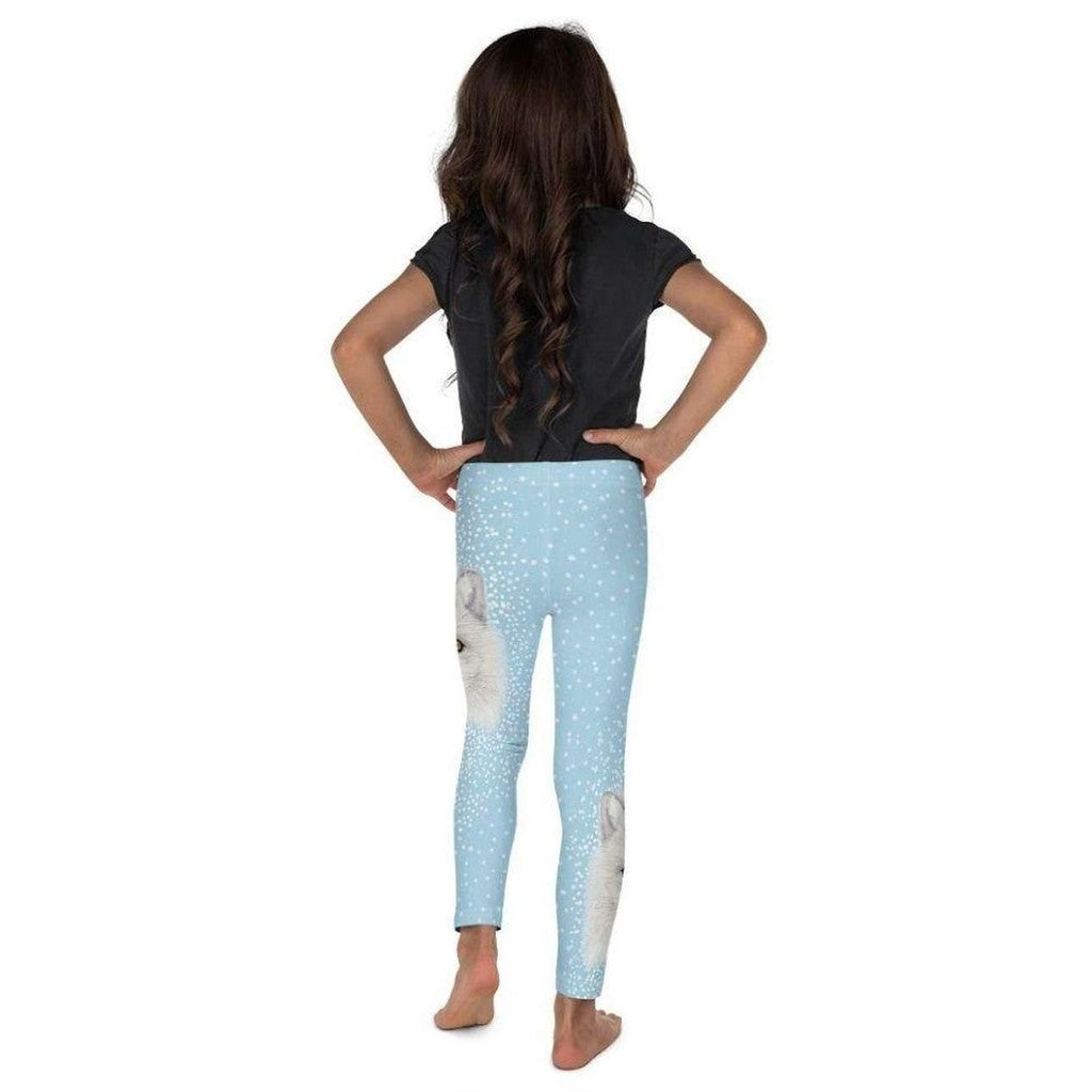 Arctic Fox Dog Kid's Leggings